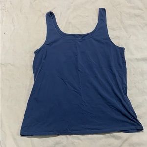 Blue grey tank